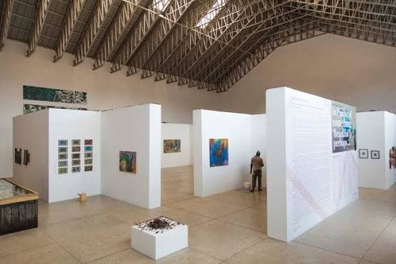 Savannah Centre for Contemporary Art (SCCA) gallery space in Tamale
